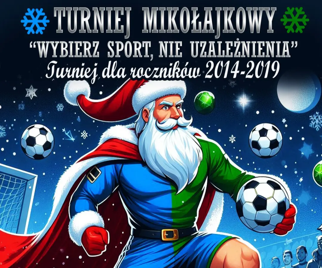 Turniej Mikołajkowy - plakat — kopia